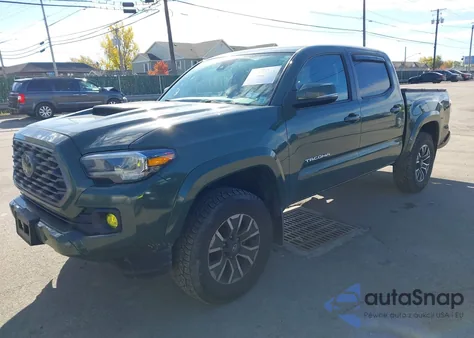2021 Toyota Tacoma Trd Sport из США, поврежденный, VIN 3TYCZ5AN2MT023832